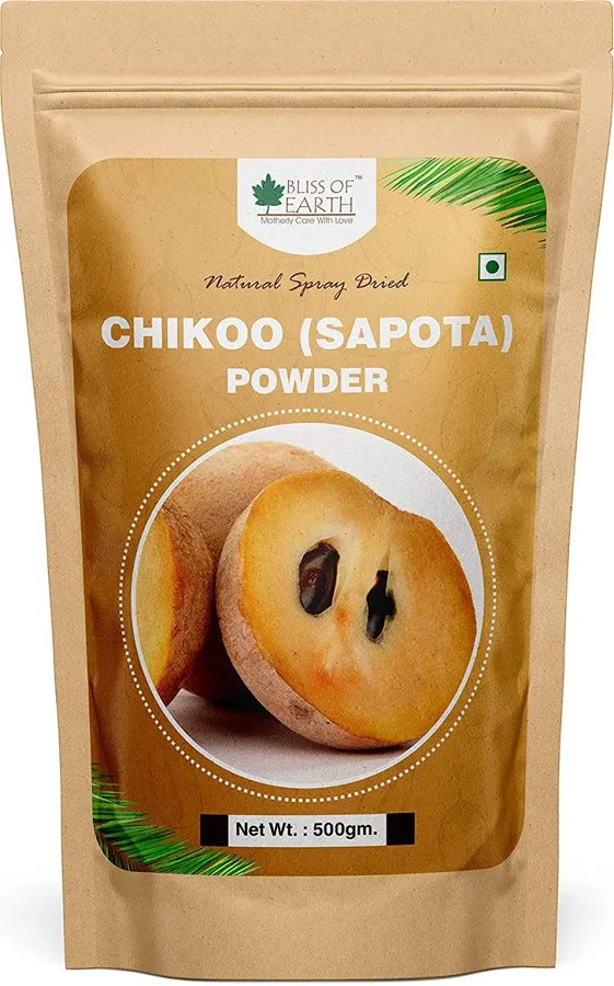 Sweet Dried Chiku Chips - Healthy Fruit Snack